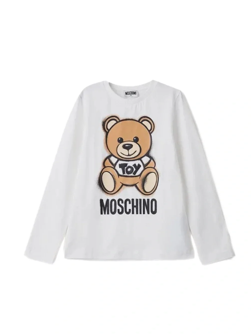 Moschino Teddy Graphic Long-Sleeve Tee